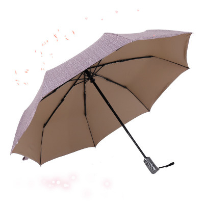 創(chuàng)新全自動(dòng)傘遮陽(yáng)防嗮傘折疊晴雨傘三折 男士商務(wù)傘